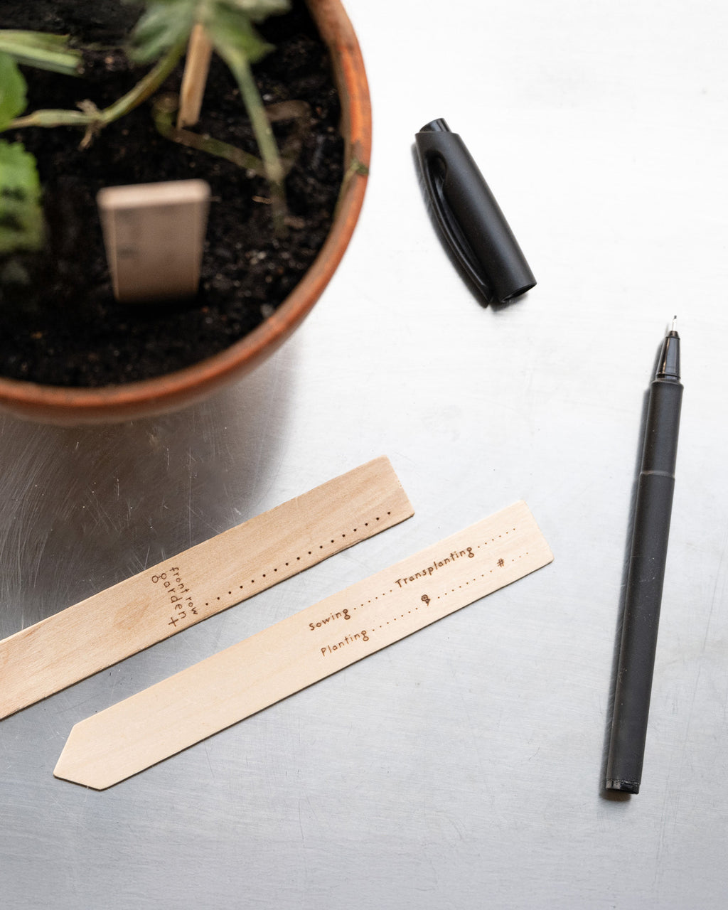 Planteringsetikett Yes